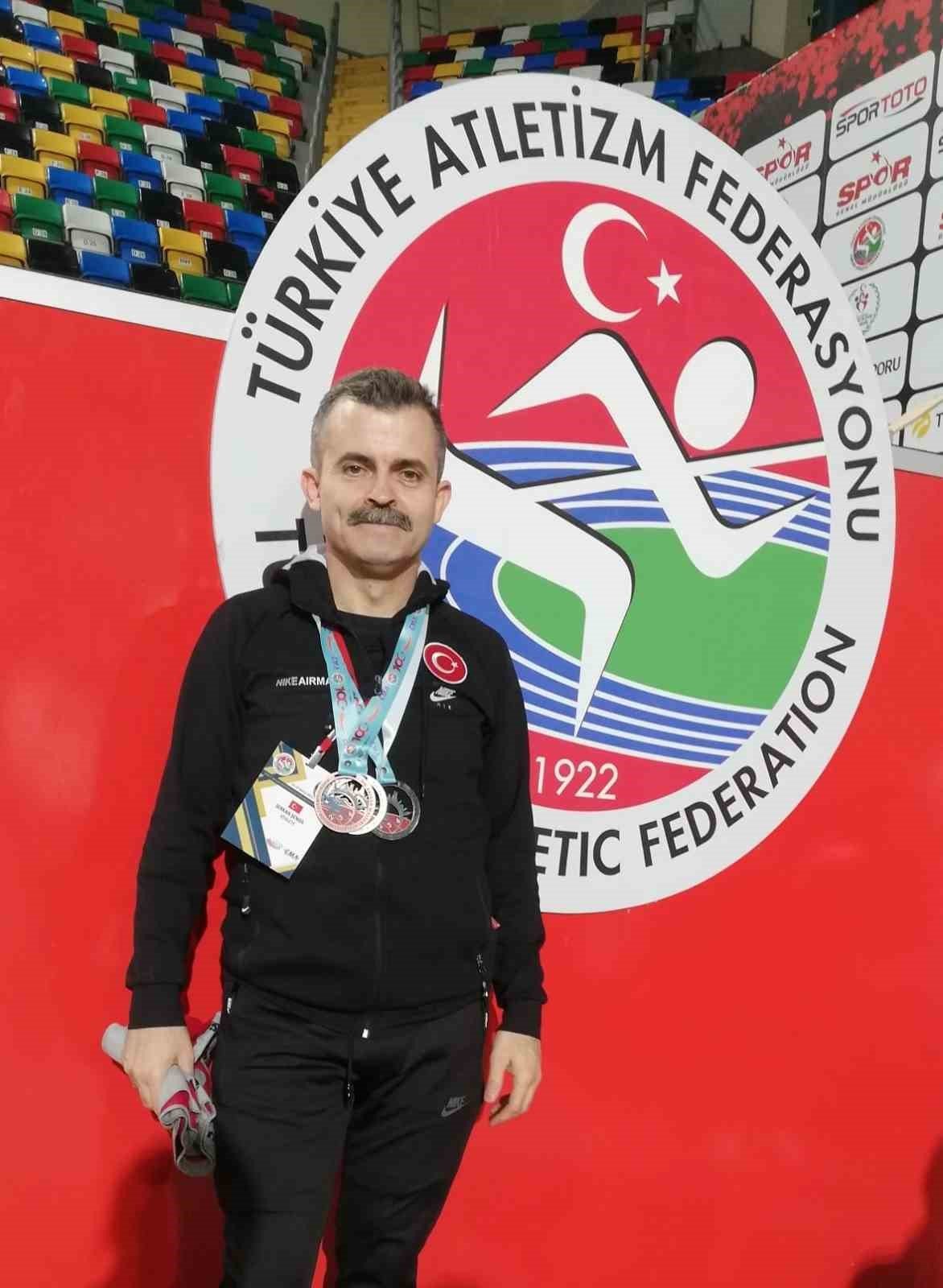 Aydınlı atlet, Balkan Şampiyonası’ndan madalyalarla döndü