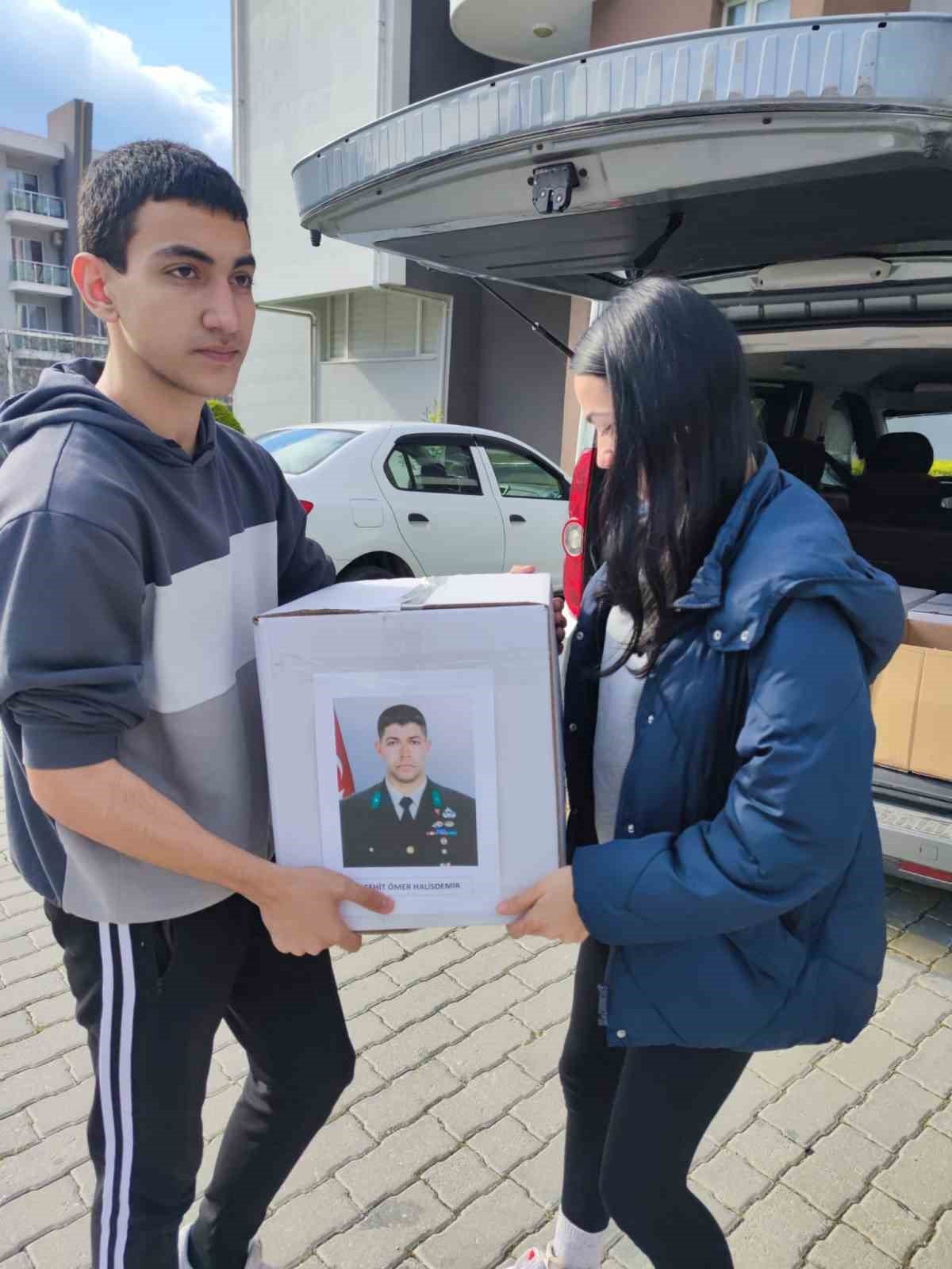 Liseli gençlerden depremzede aileleri duygulandıran proje