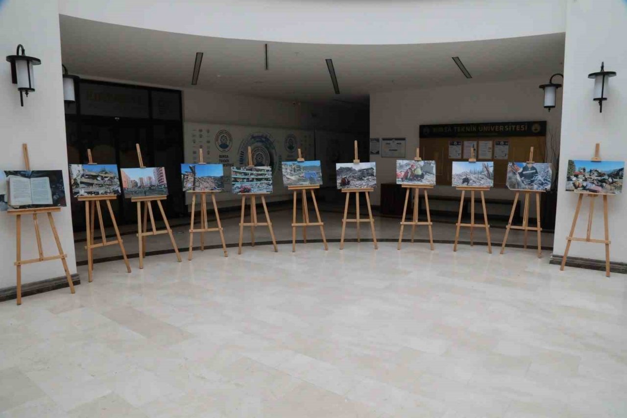 BTÜ Öğretim Görevlisinden deprem fotoğraf sergisi