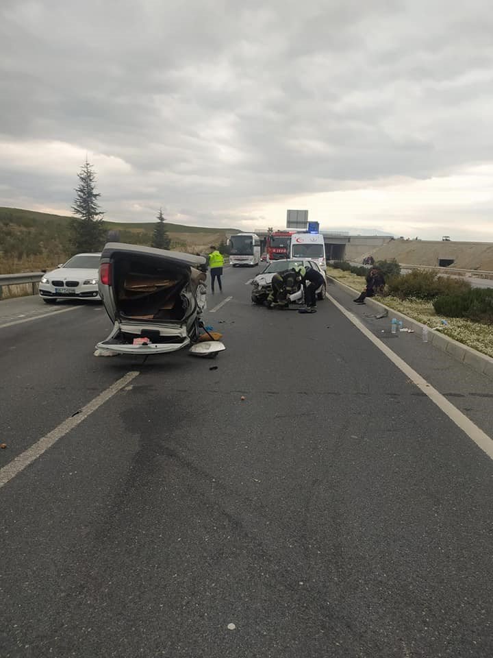 Denizli’de son 1 haftada 110 trafik kazası meydana geldi