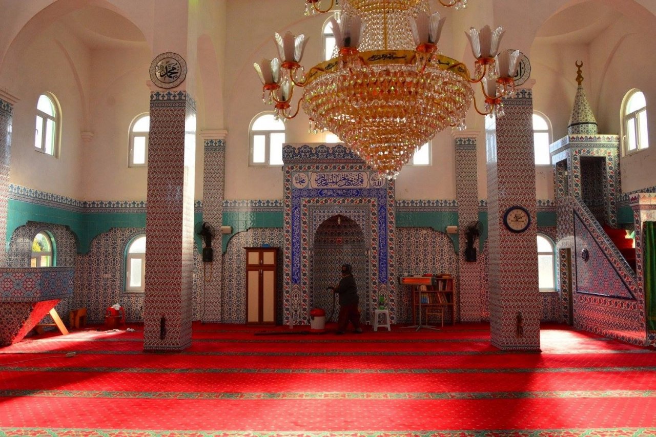 Denizli’de camiler Ramazan ayına hazırlanıyor