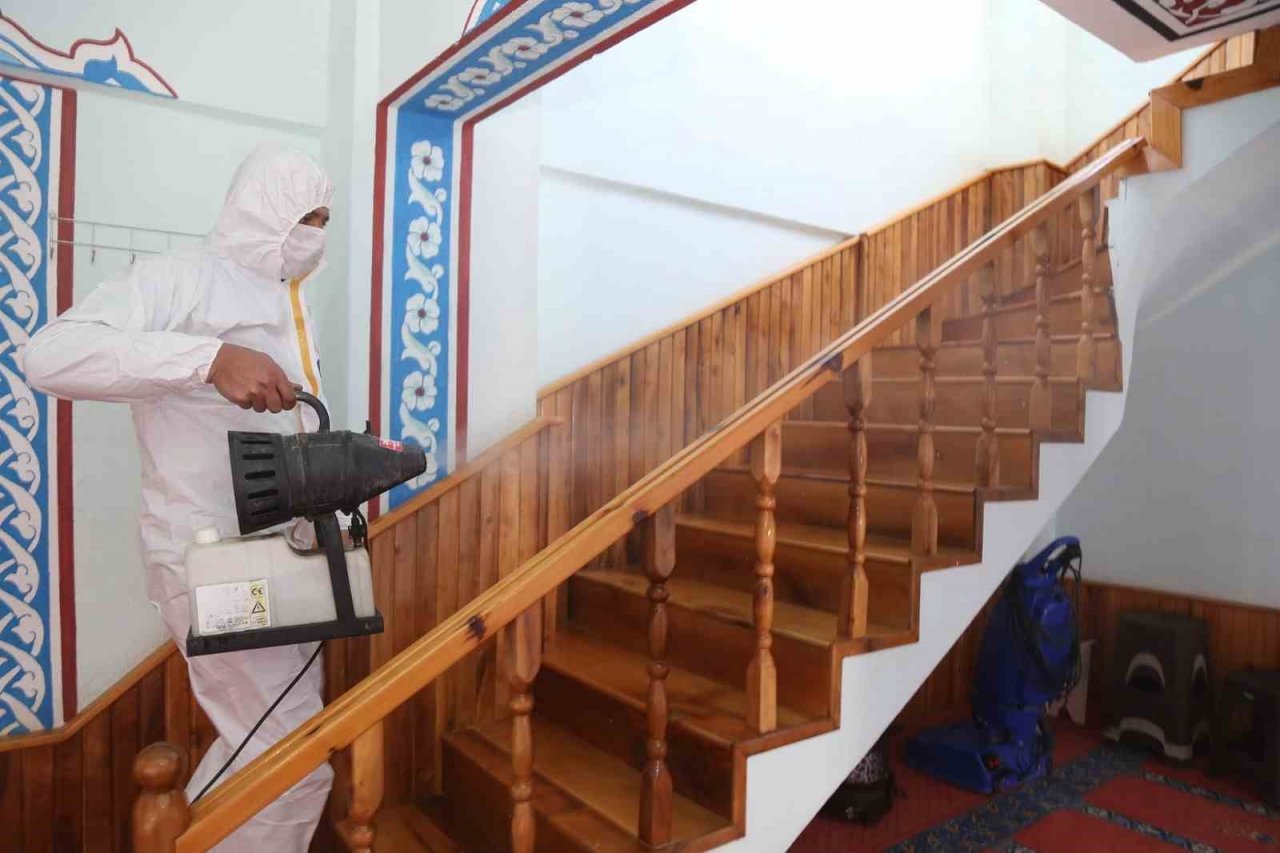 Denizli’de camiler Ramazan ayına hazırlanıyor