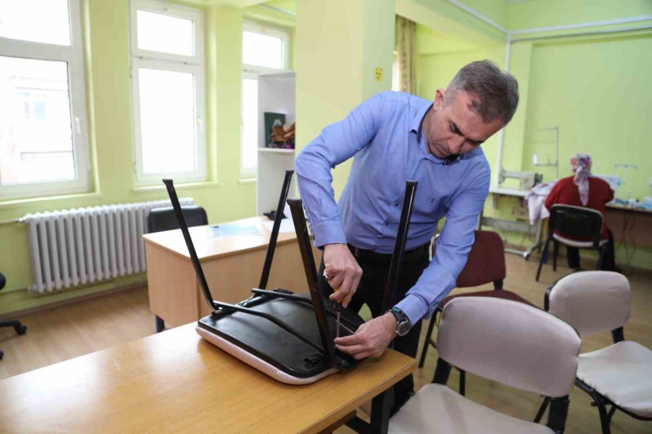 Eski eşyalar işlenerek yeniden ekonomiye kazandırılıyor