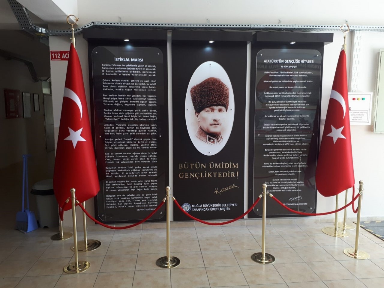 Büyükşehir 217 adet Atatürk büstü talebine cevap verdi