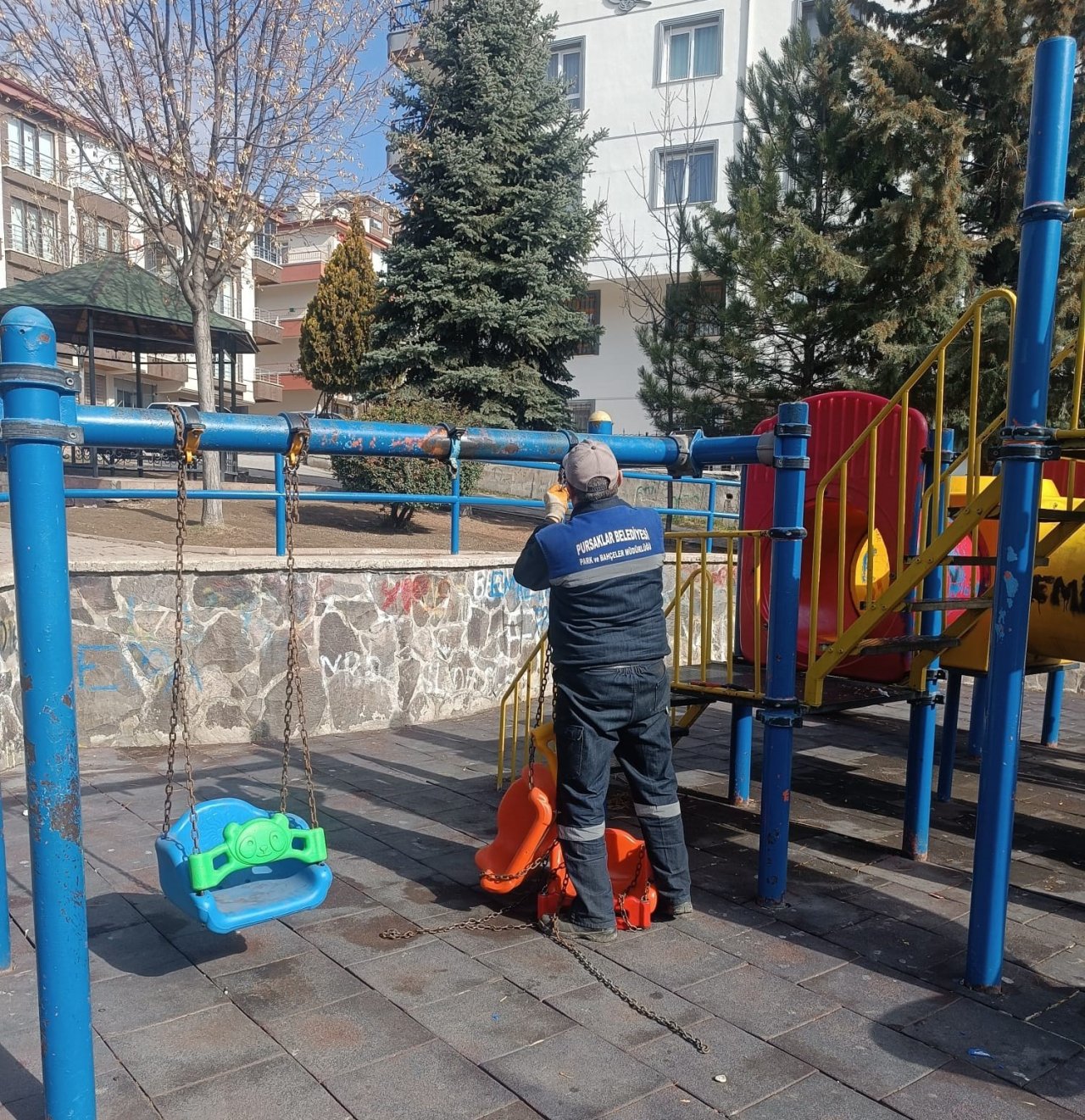 Pursaklar bahara hazırlanıyor