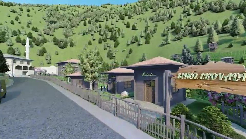 Senoz Vadisi ekoturizme kazandırılıyor