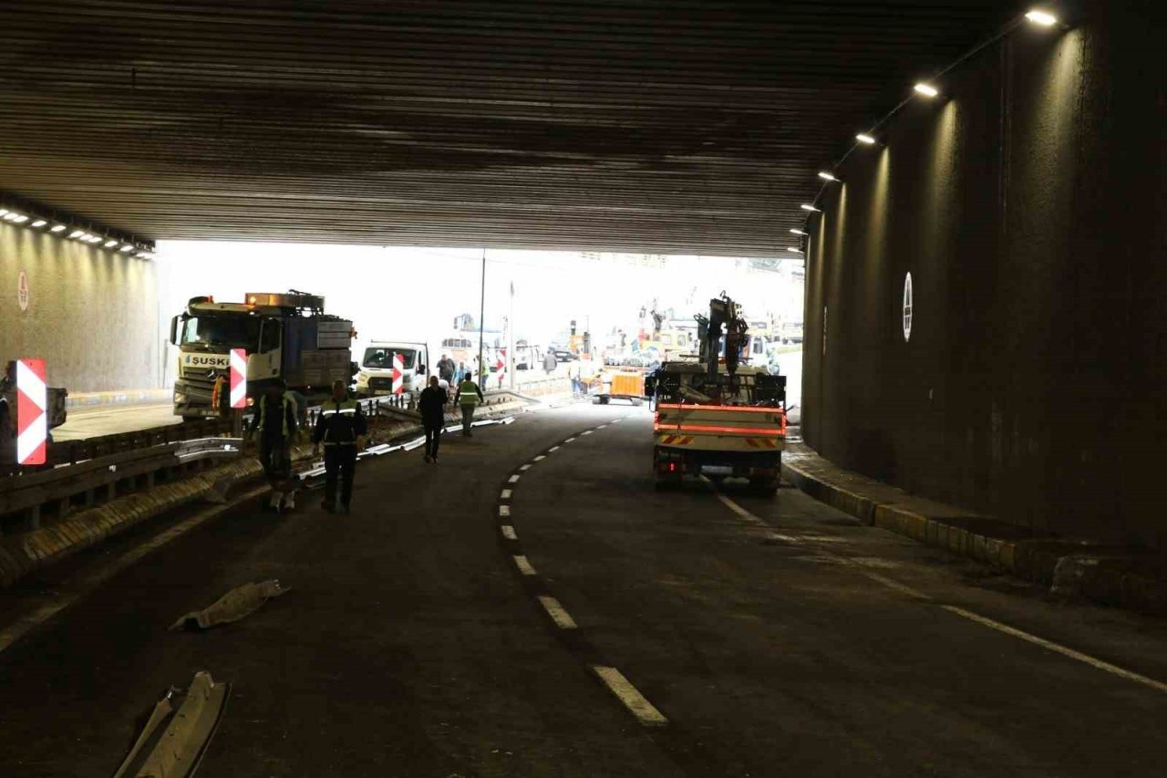 Şanlıurfa’da 5 kişinin öldüğü kavşakta bakım ve onarım çalışmaları tamamlandı