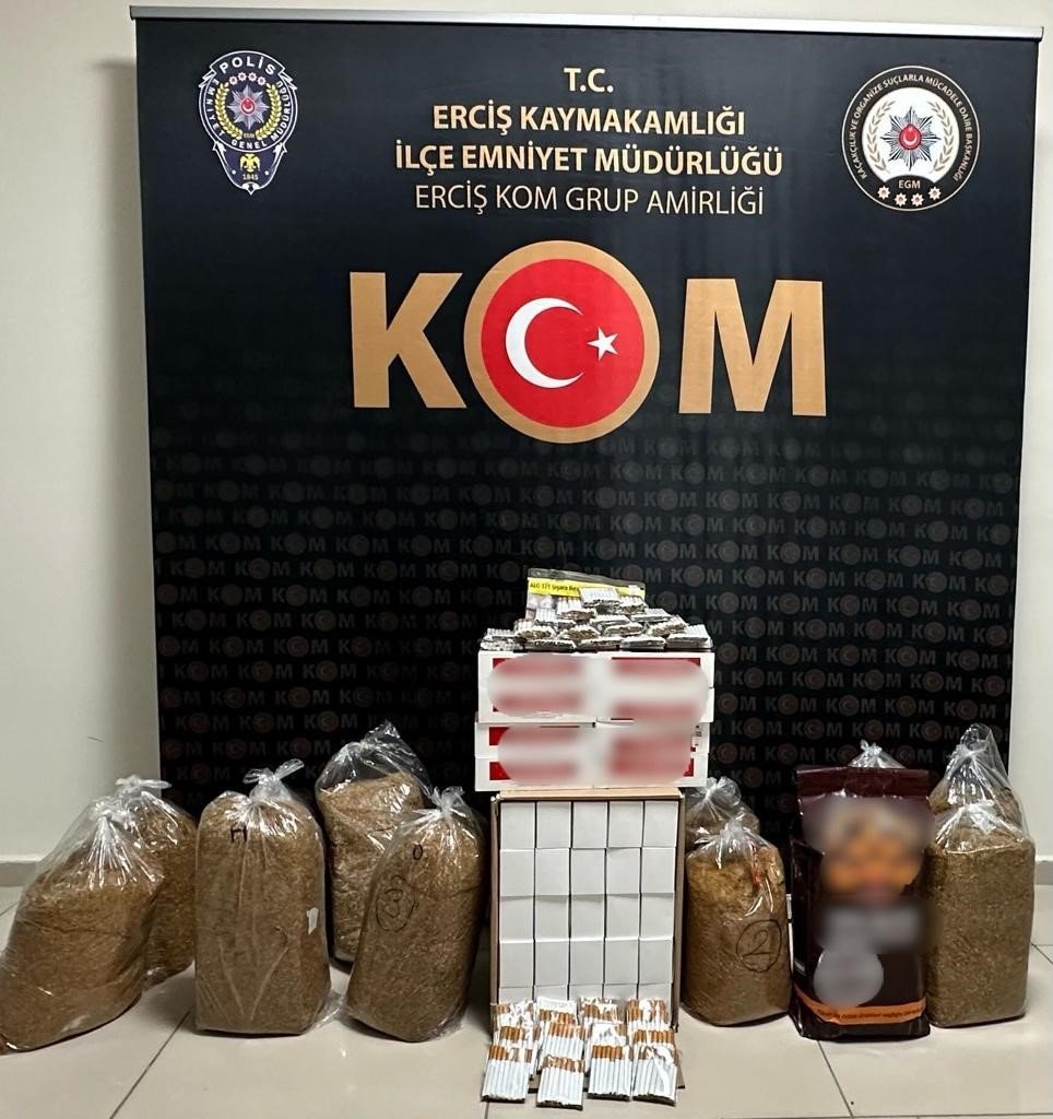 Van’da kaçakçılık operasyonu