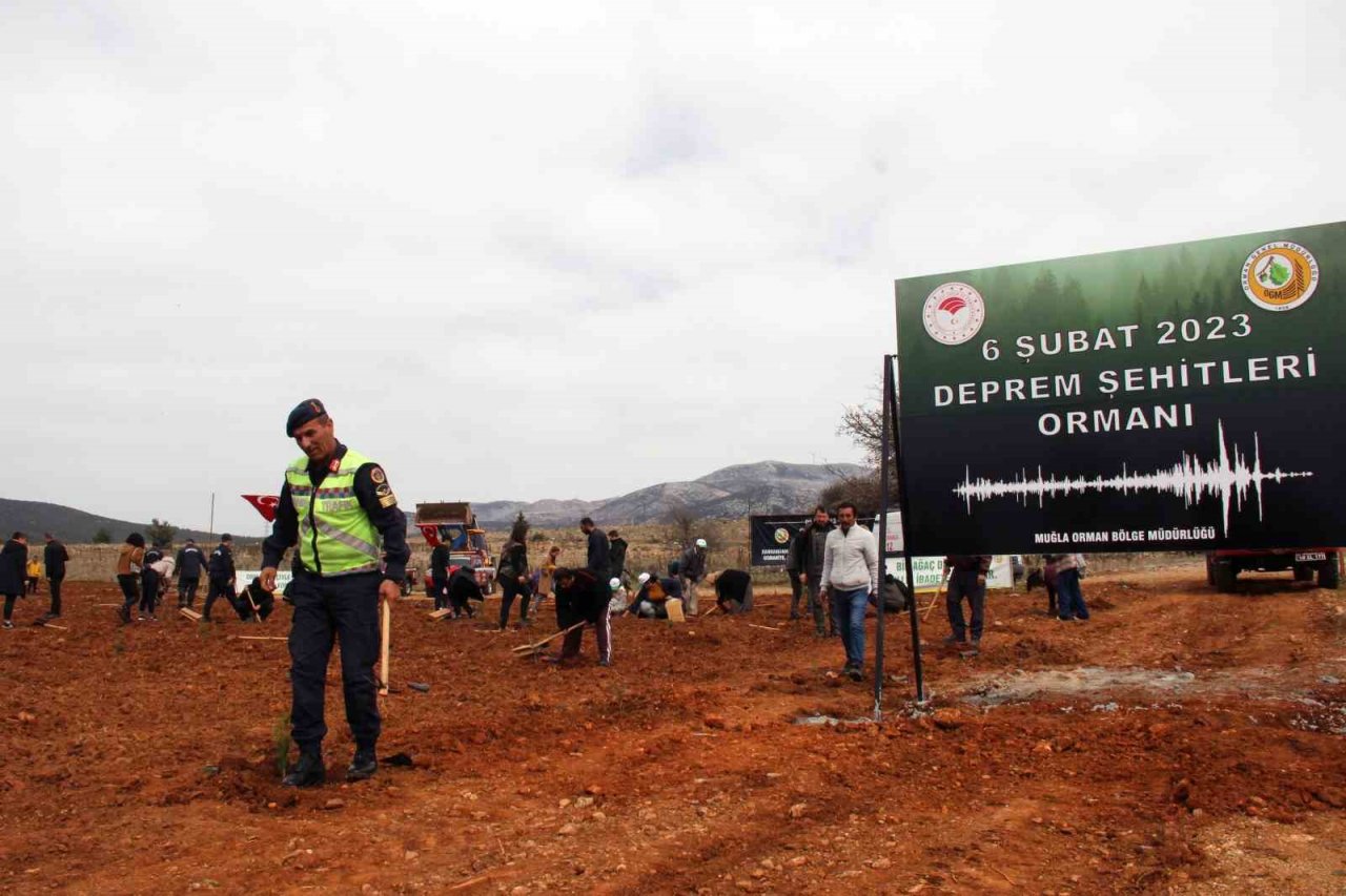 2 bin fidan toprakla buluştu