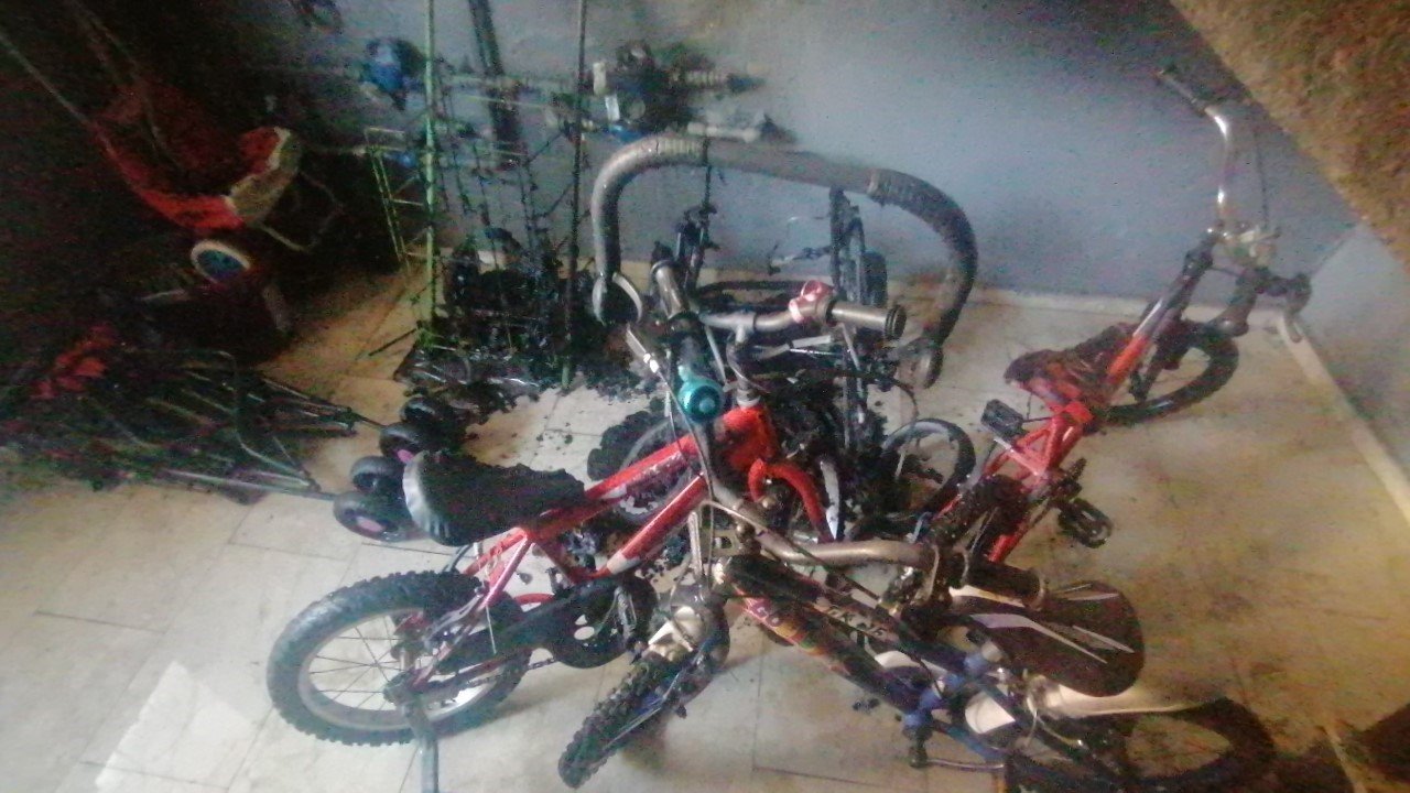 Yangın ihbarı 112, itfaiye ve polisi alarma geçirdi