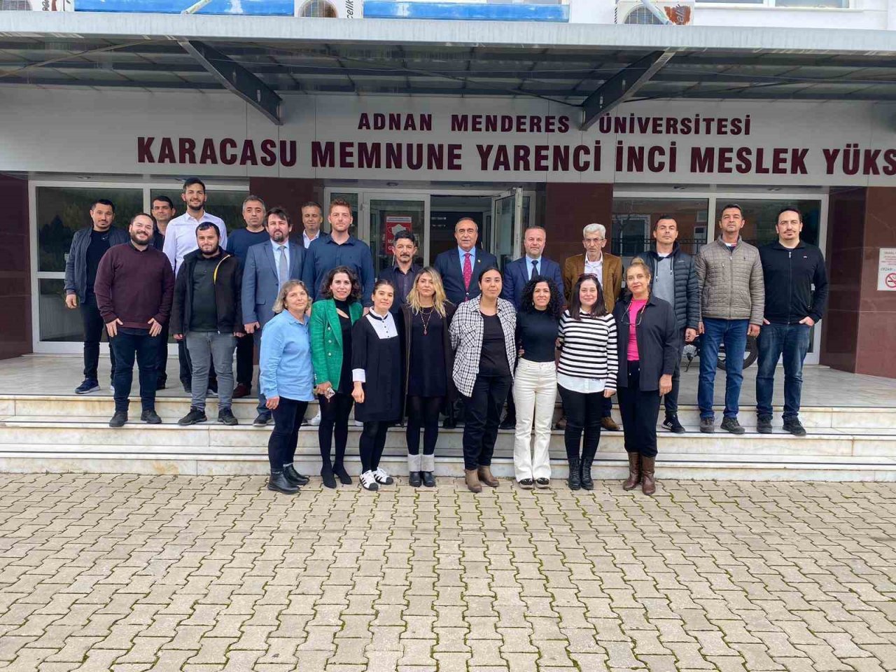 Karacasu Memnune İnci MYO’da devir teslim töreni gerçekleşti