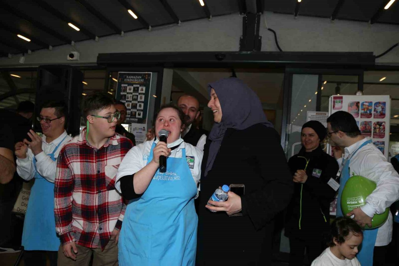 Sahne down sendromlu çocukların