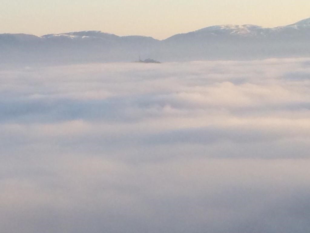 Mudurnu’da sis manzarası