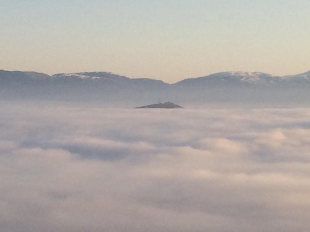 Mudurnu’da sis manzarası