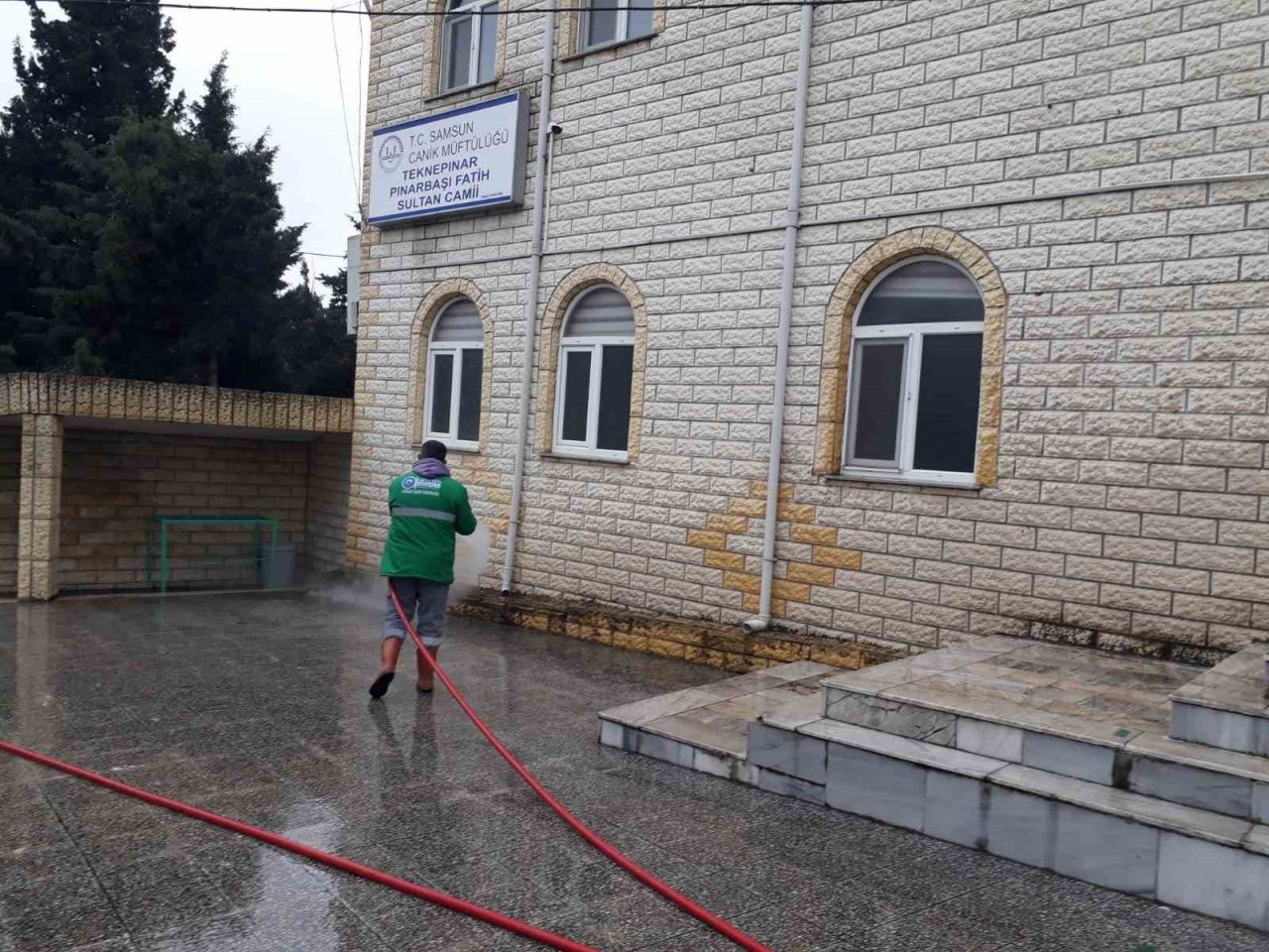 Canik’te camiler Ramazan’a hazır