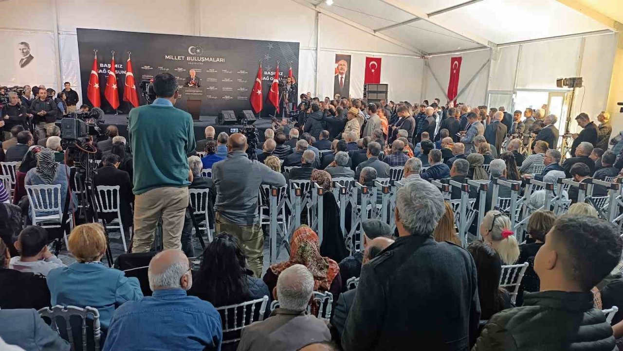 Cumhurbaşkanı adayı Kılıçdaroğlu Gaziantep’te konuştu