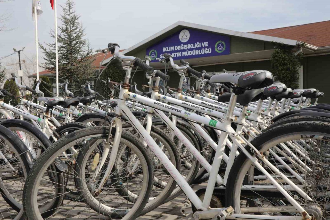 Atıl bisikletler çocuklar için geri dönüştürülüyor