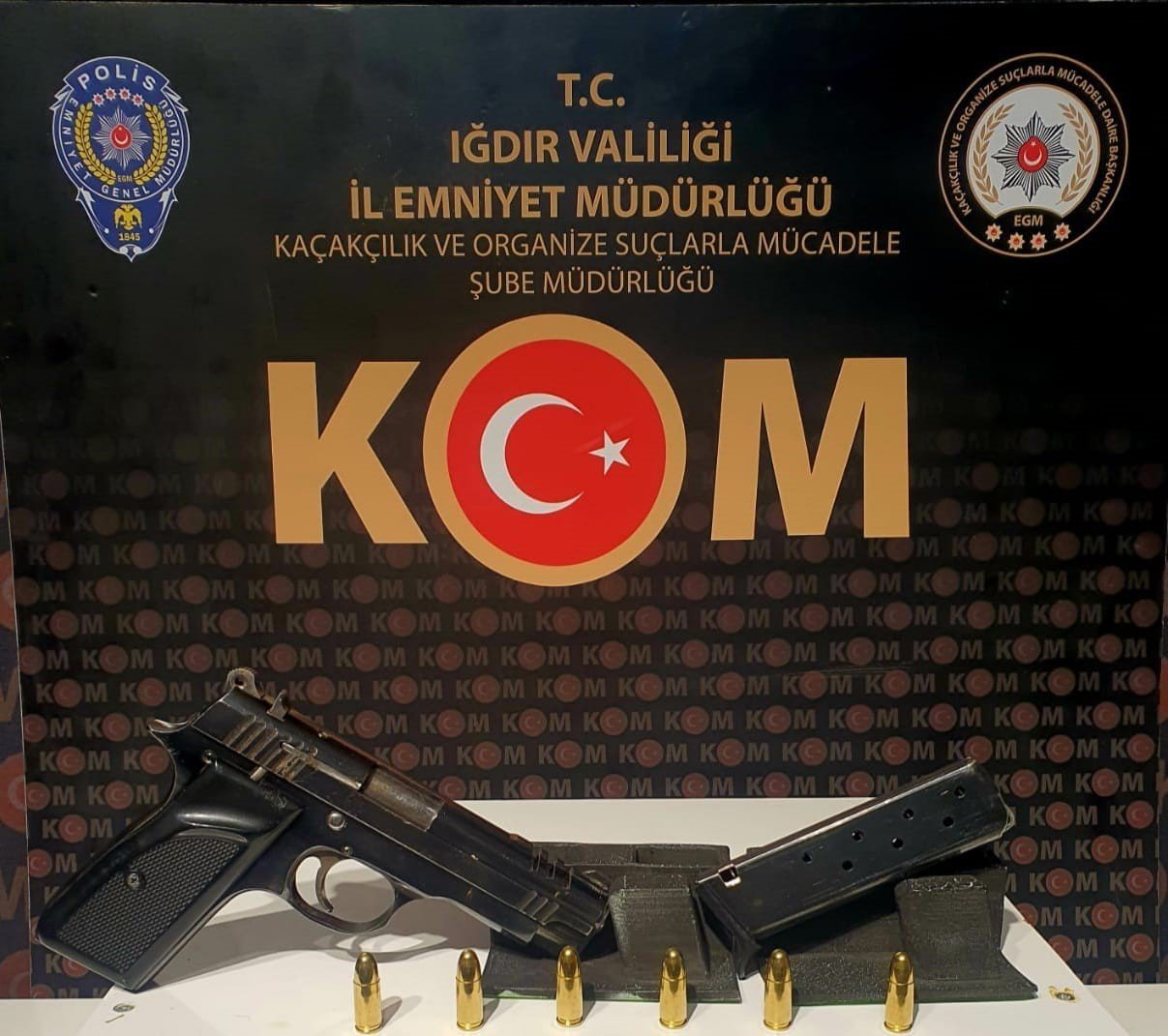 Iğdır’da ruhsatsız silah operasyonu