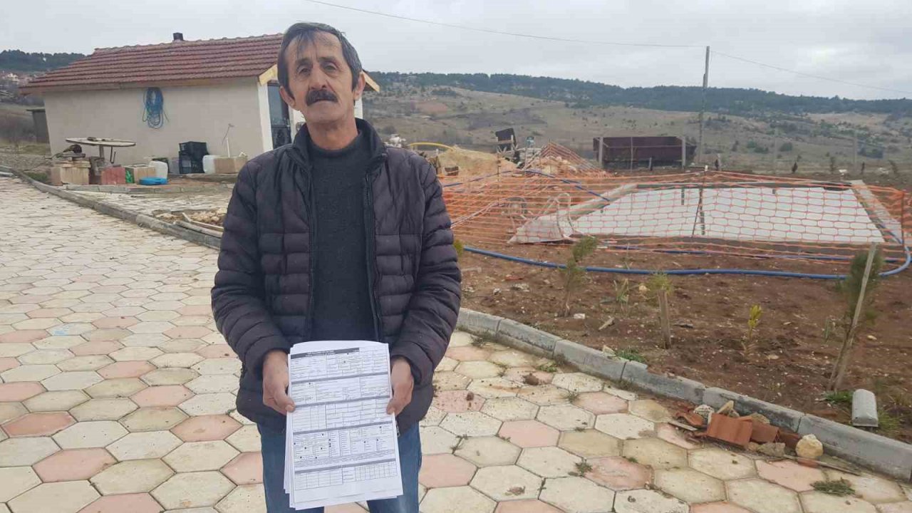 ‘İçme suyu yetersizliği’ iddiasıyla evine su bağlatamayan vatandaş yardım bekliyor