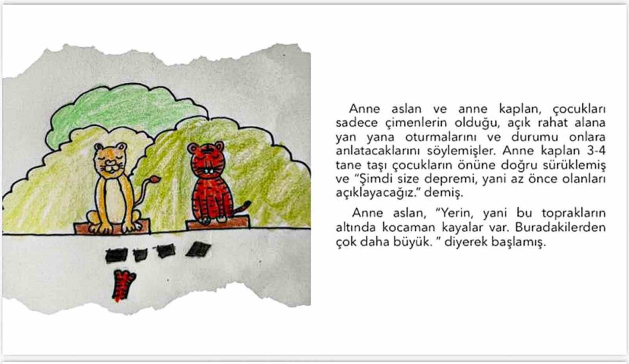 Uzmanlar, çocuklara depremi anlatan öykü kitabı yazdı