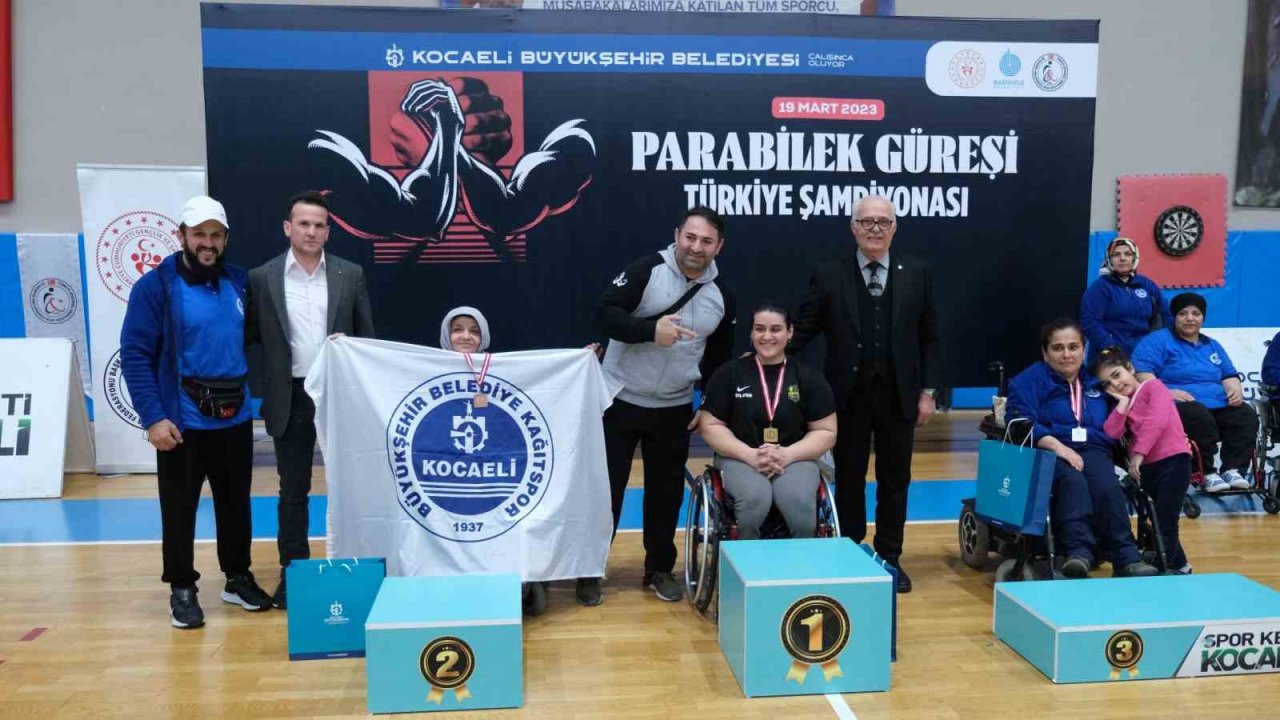 Para Bilek Güreşi heyecanı sona erdi