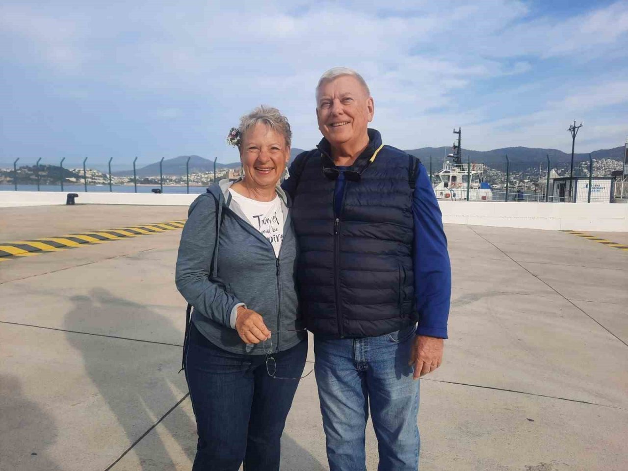 Bodrum’a sezonun ilk gemisi geldi