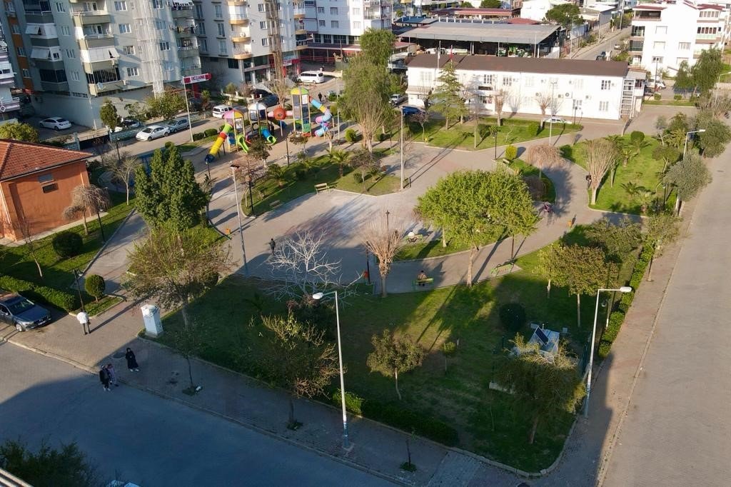 Nazilli’nin yenilenen parkları beğenildi