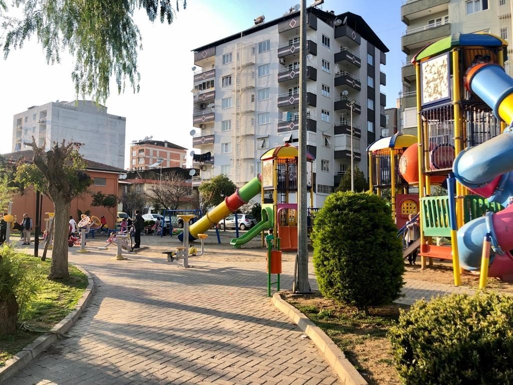 Nazilli’nin yenilenen parkları beğenildi