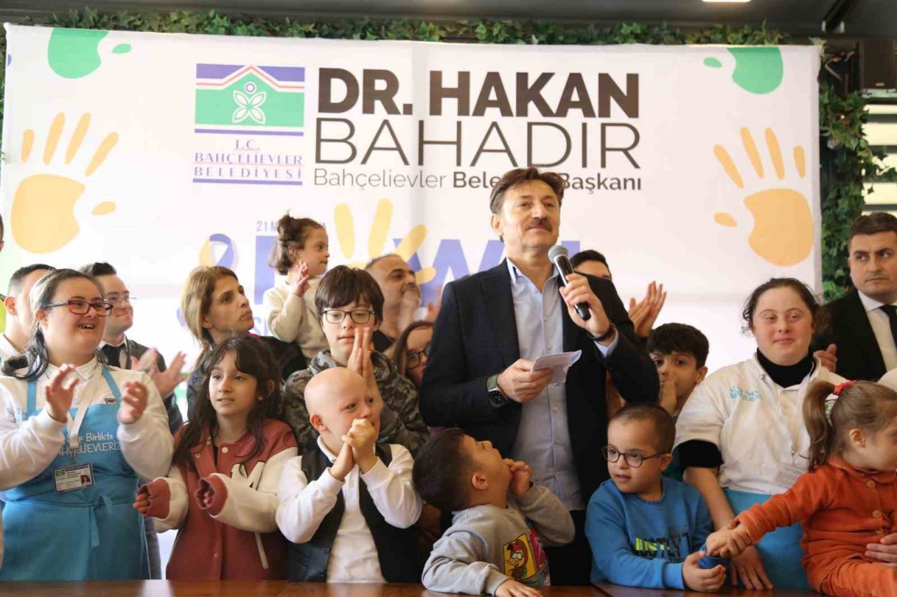 Sahne down sendromlu çocukların