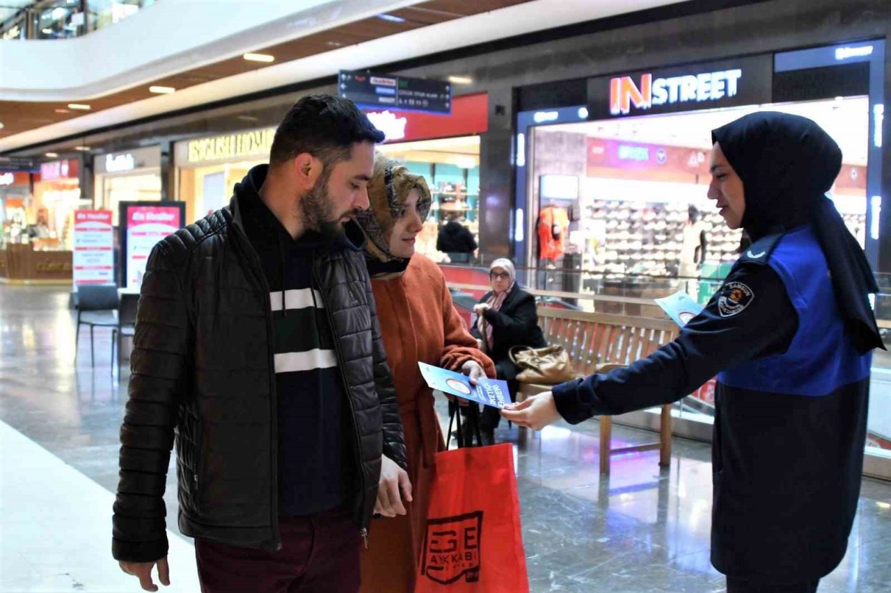 Samsun zabıtası tüketicileri bilgilendirdi