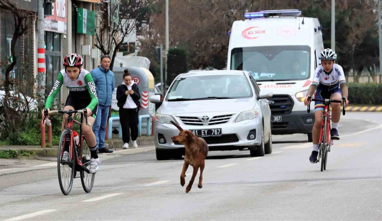 Trabzon’da bisiklet yarışları heyecanı yaşandı