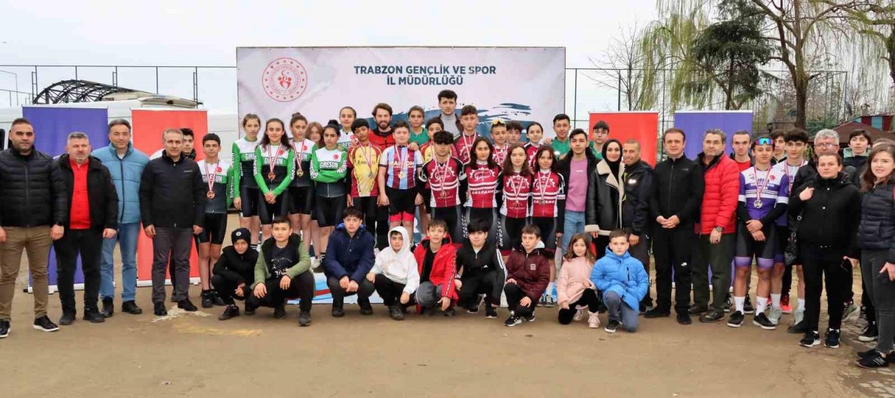 Trabzon’da bisiklet yarışları heyecanı yaşandı