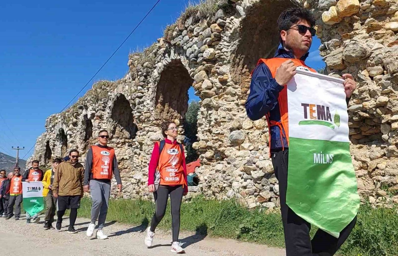 Milas’ta ’Su Zinciri Farkındalık Yürüyüşü’ nün 7’ncisi Düzenlendi