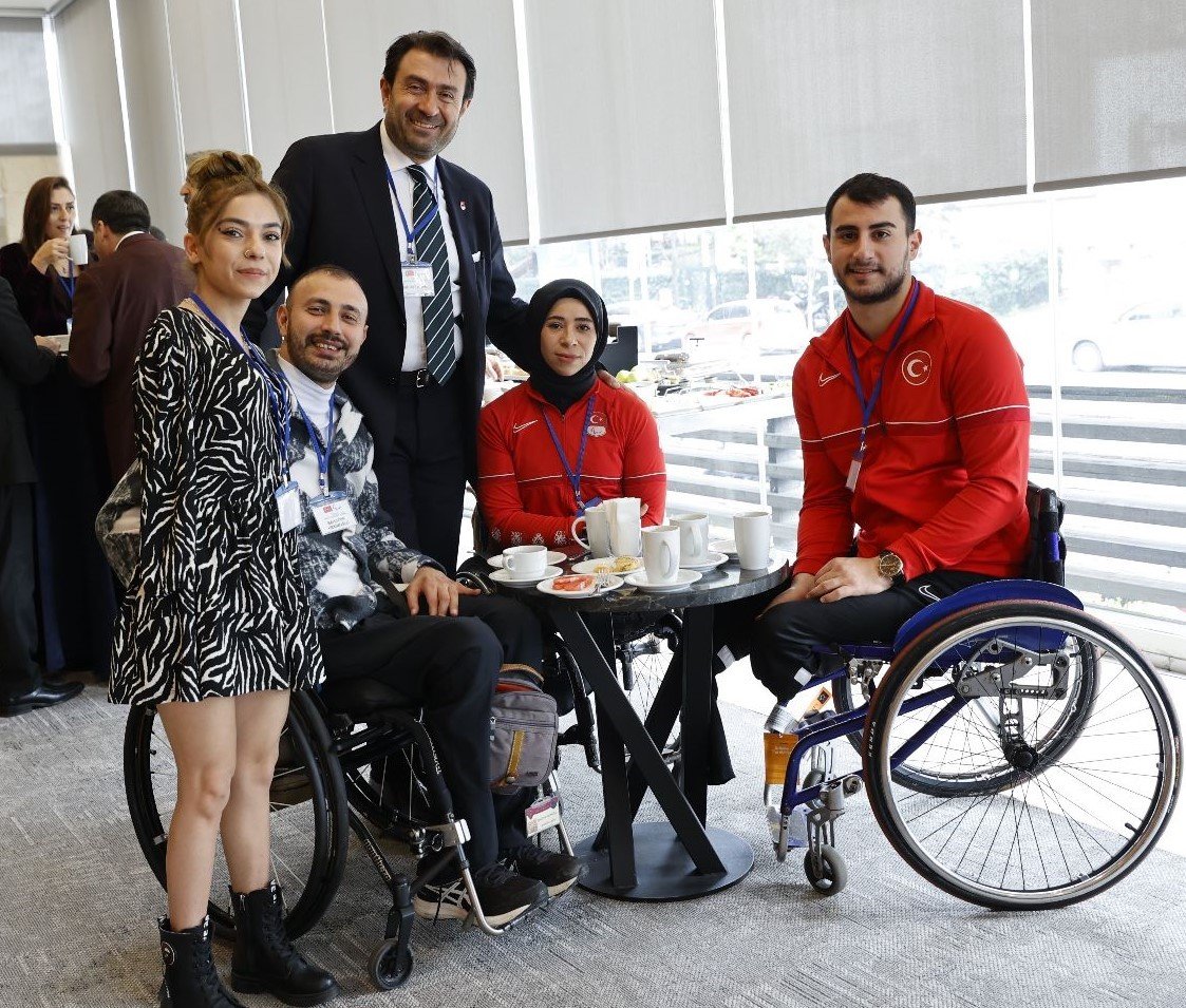 TMPK Paralimpik Sporcu Konseyi üyelerinin tanıtımı yapıldı