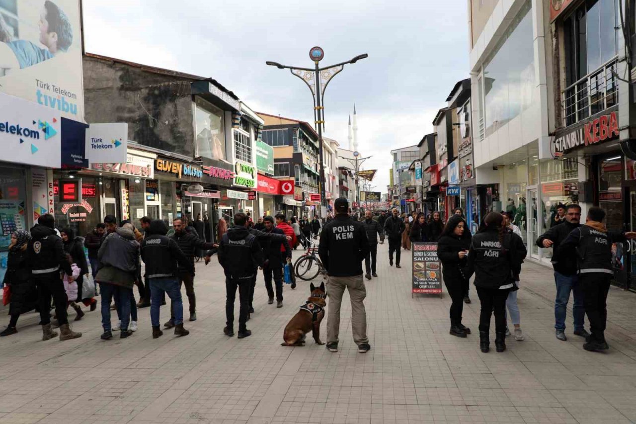 Ağrı’da uyuşturucu ile mücadelenin dozu en üst seviyeye çıkarıldı