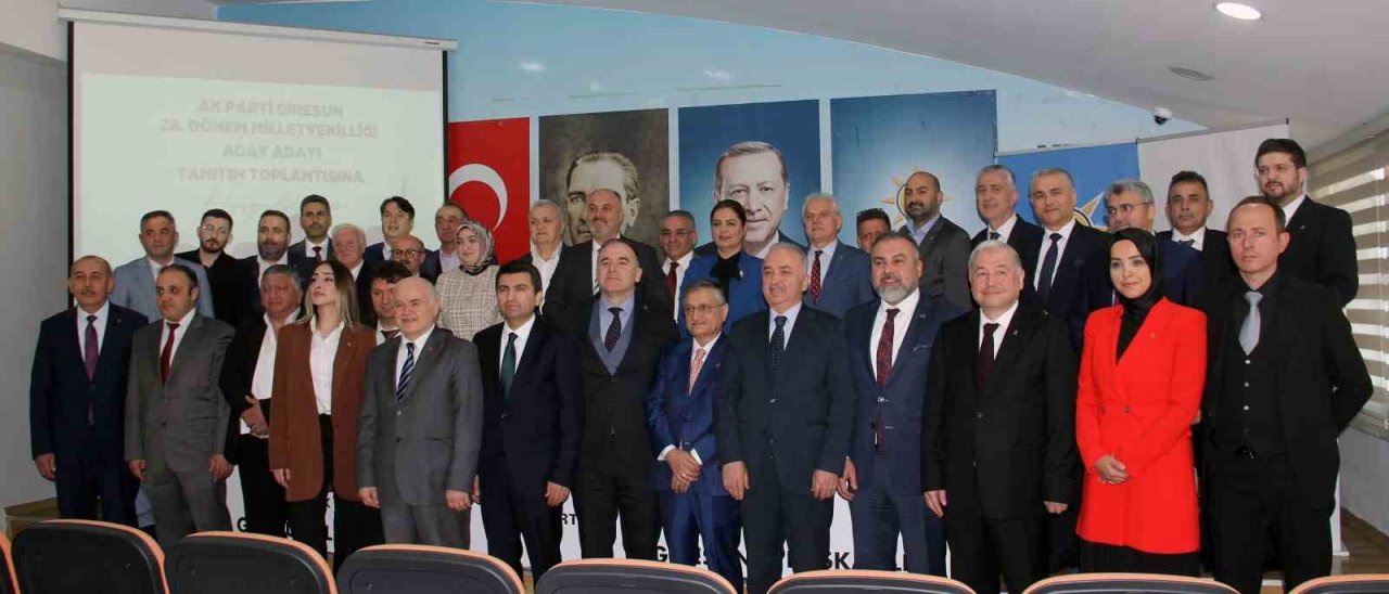 Giresun AK Parti’ye milletvekiliği için 4’ü kadın 52 aday adayı başvurdu