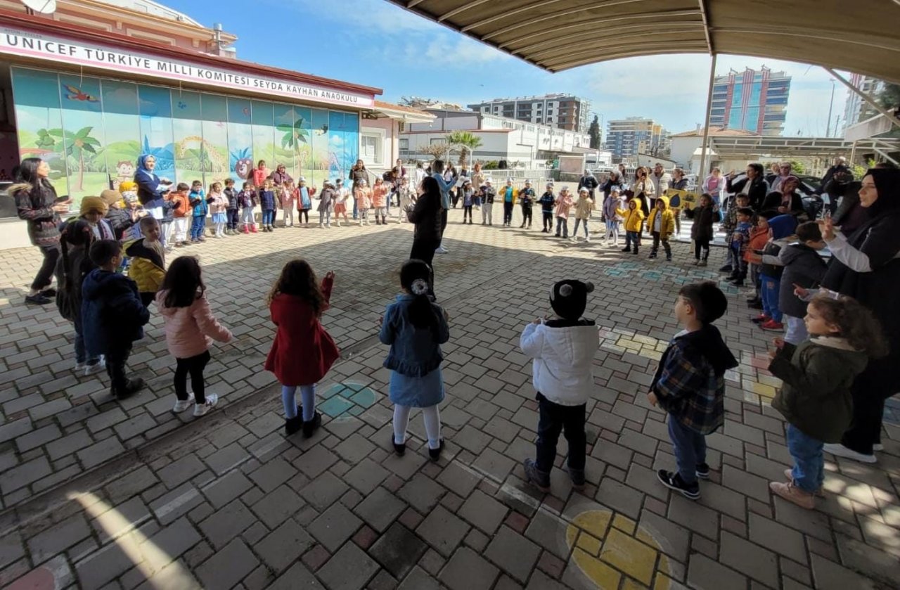 Minik öğrenciler Dünya Su Günü’nü kutladı