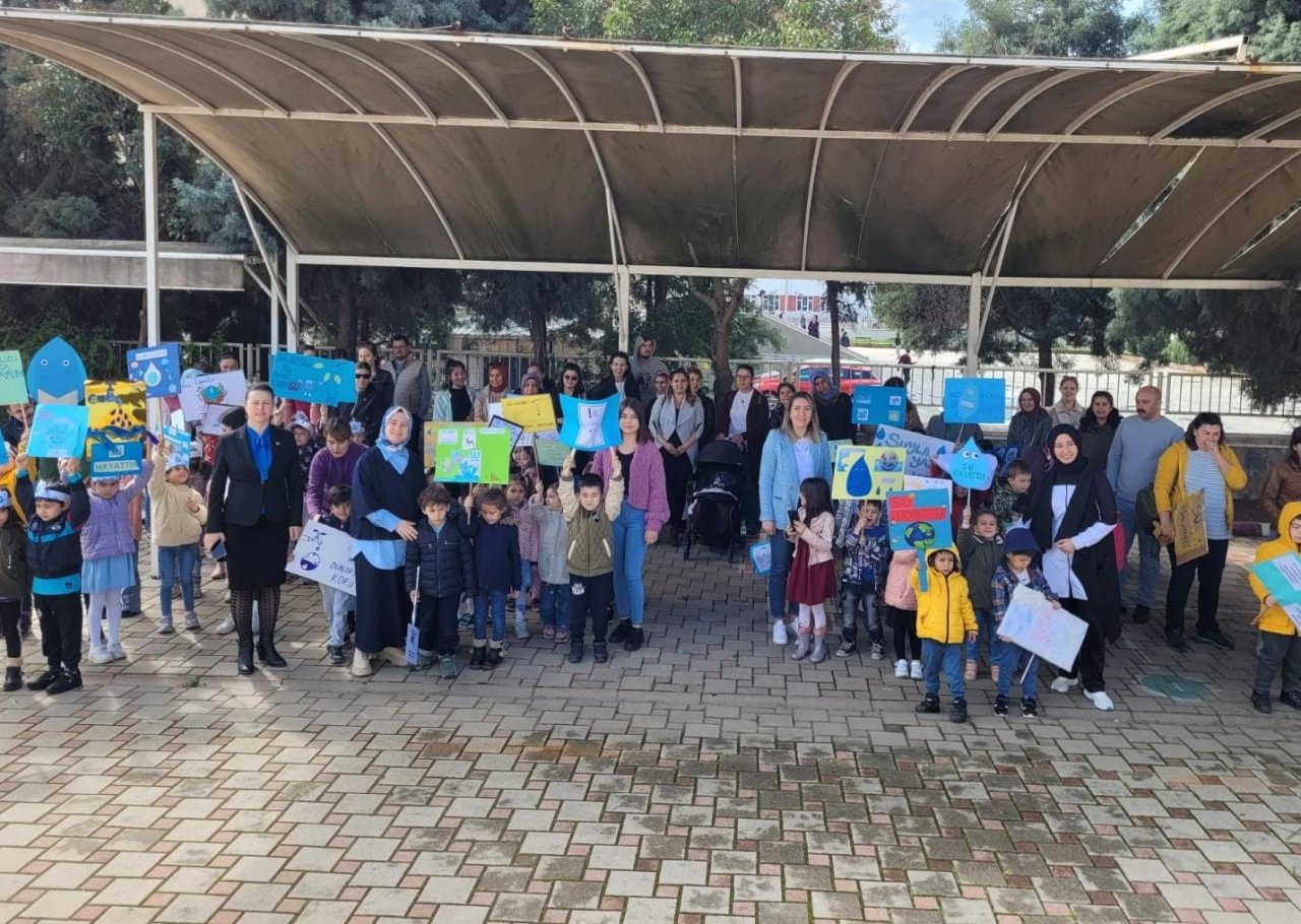 Minik öğrenciler Dünya Su Günü’nü kutladı
