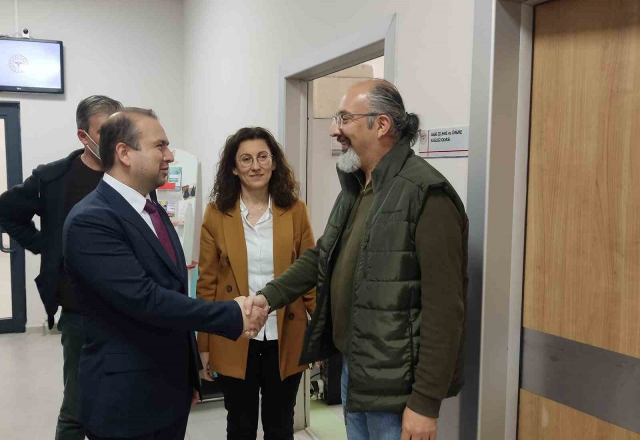 Aydın İl Sağlık Müdürü Şenkul İncirliova’daki sağlık çalışmalarını yerinde inceledi