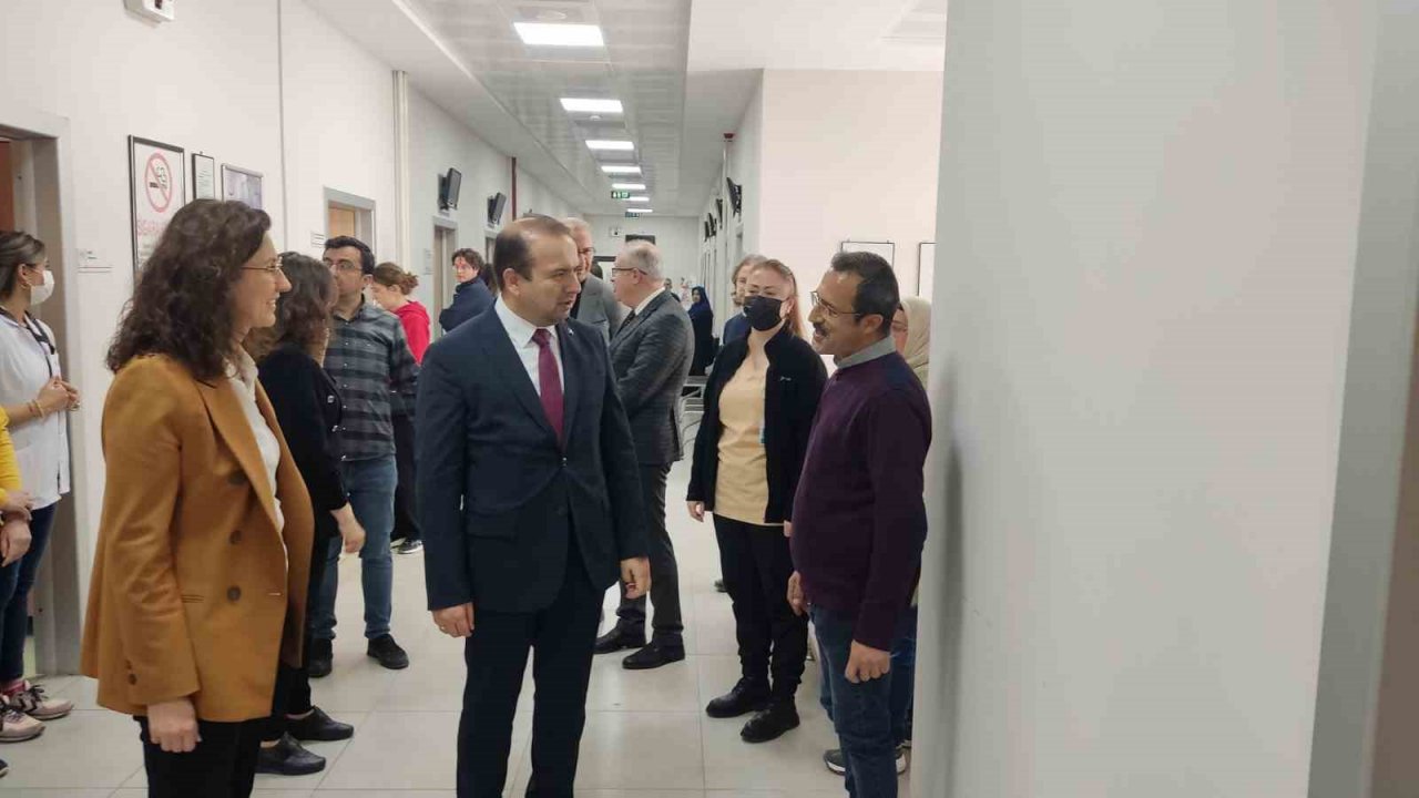 Aydın İl Sağlık Müdürü Şenkul İncirliova’daki sağlık çalışmalarını yerinde inceledi