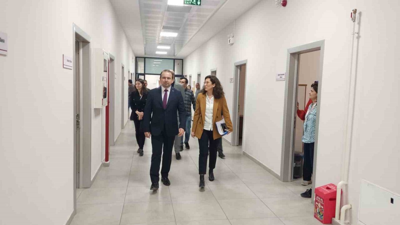 Aydın İl Sağlık Müdürü Şenkul İncirliova’daki sağlık çalışmalarını yerinde inceledi