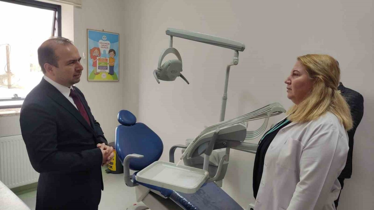 Aydın İl Sağlık Müdürü Şenkul İncirliova’daki sağlık çalışmalarını yerinde inceledi