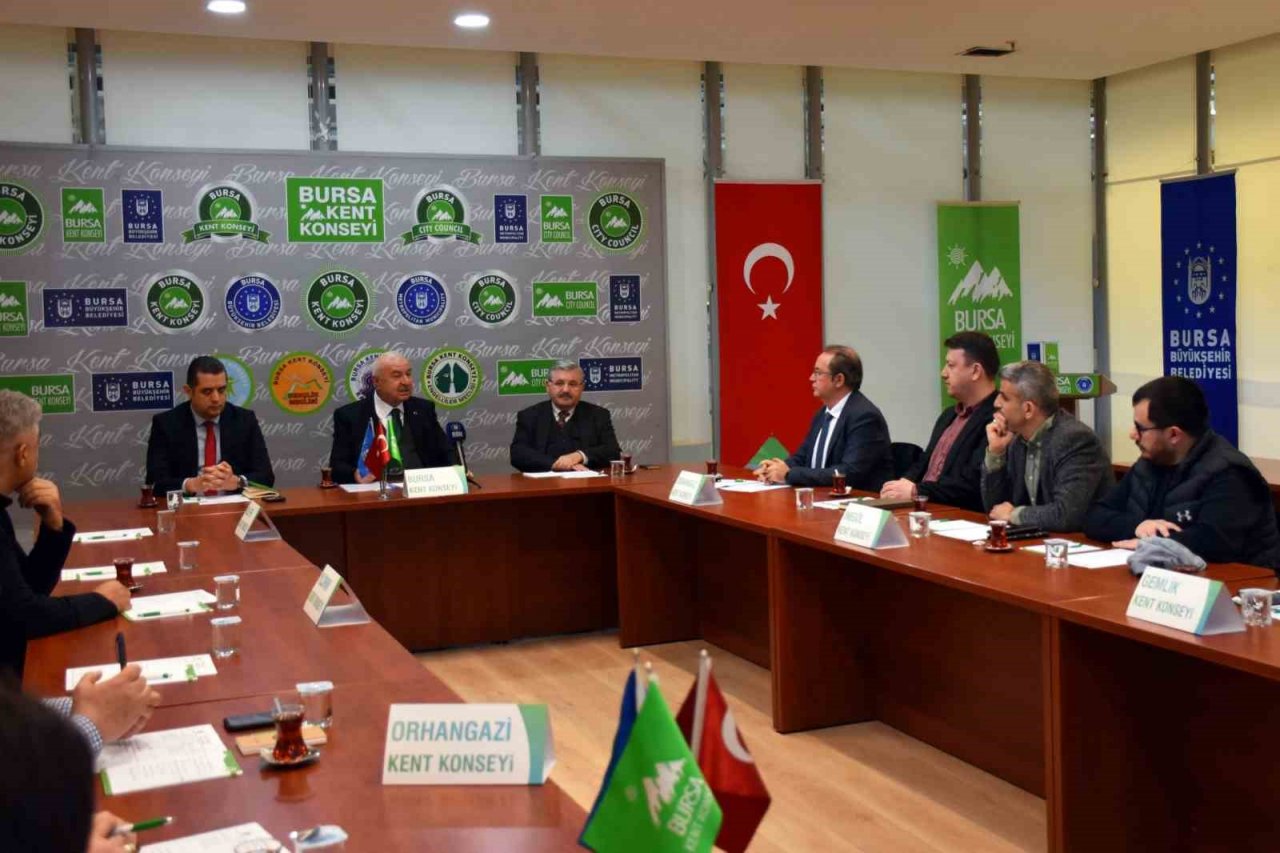Bursa’da Kent konseyleri ‘Deprem’ gündemi ile toplandı