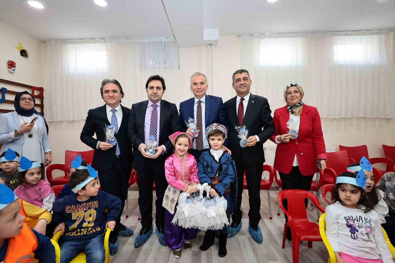 Minikler Dünya Su Günü’nü Başkan Zolan ile kutladı