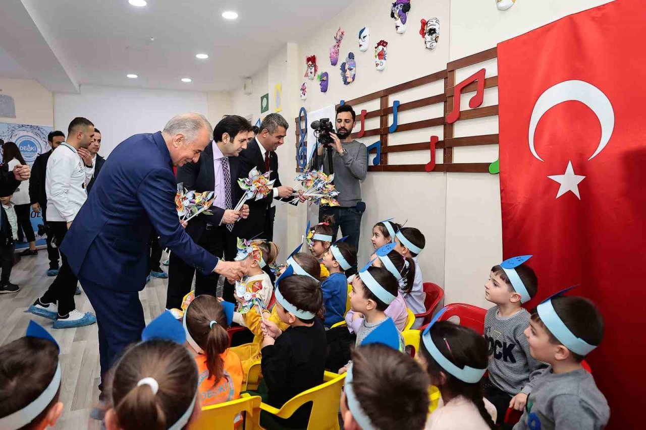 Minikler Dünya Su Günü’nü Başkan Zolan ile kutladı