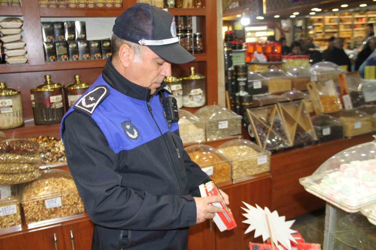 Elazığ’da zabıta ekiplerinden Ramazan ayı öncesi denetim