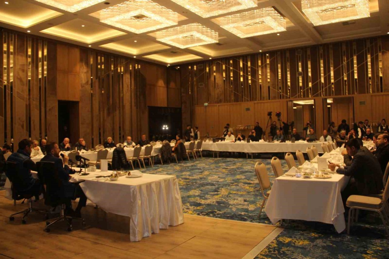 Ahmet Dal ve Hakan Kutlu, Erzurum basınıyla buluştu