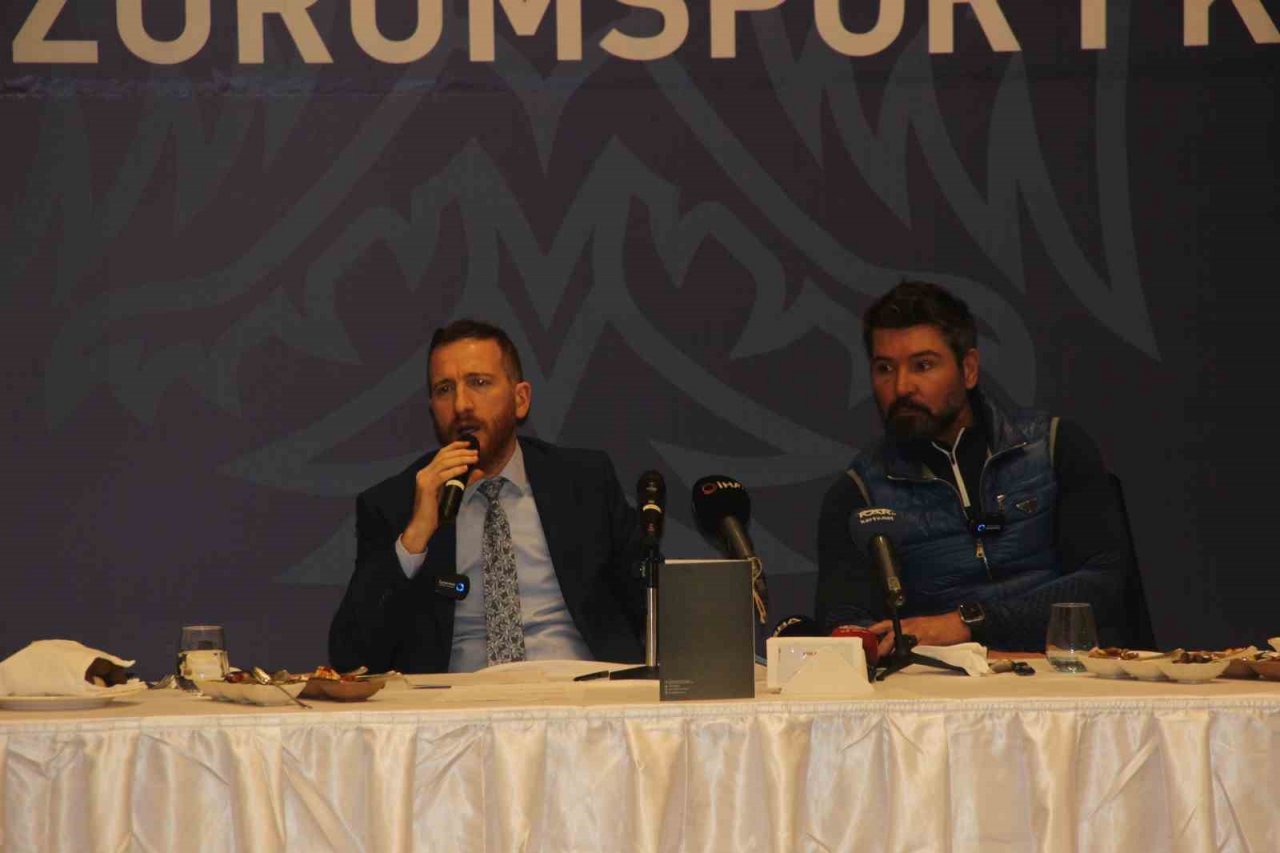 Ahmet Dal ve Hakan Kutlu, Erzurum basınıyla buluştu