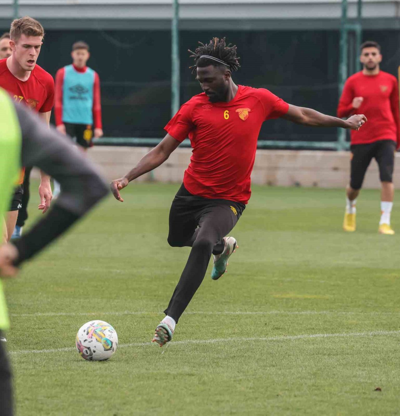 Göztepe, Tuzlaspor maçının hazırlıklarına devam etti