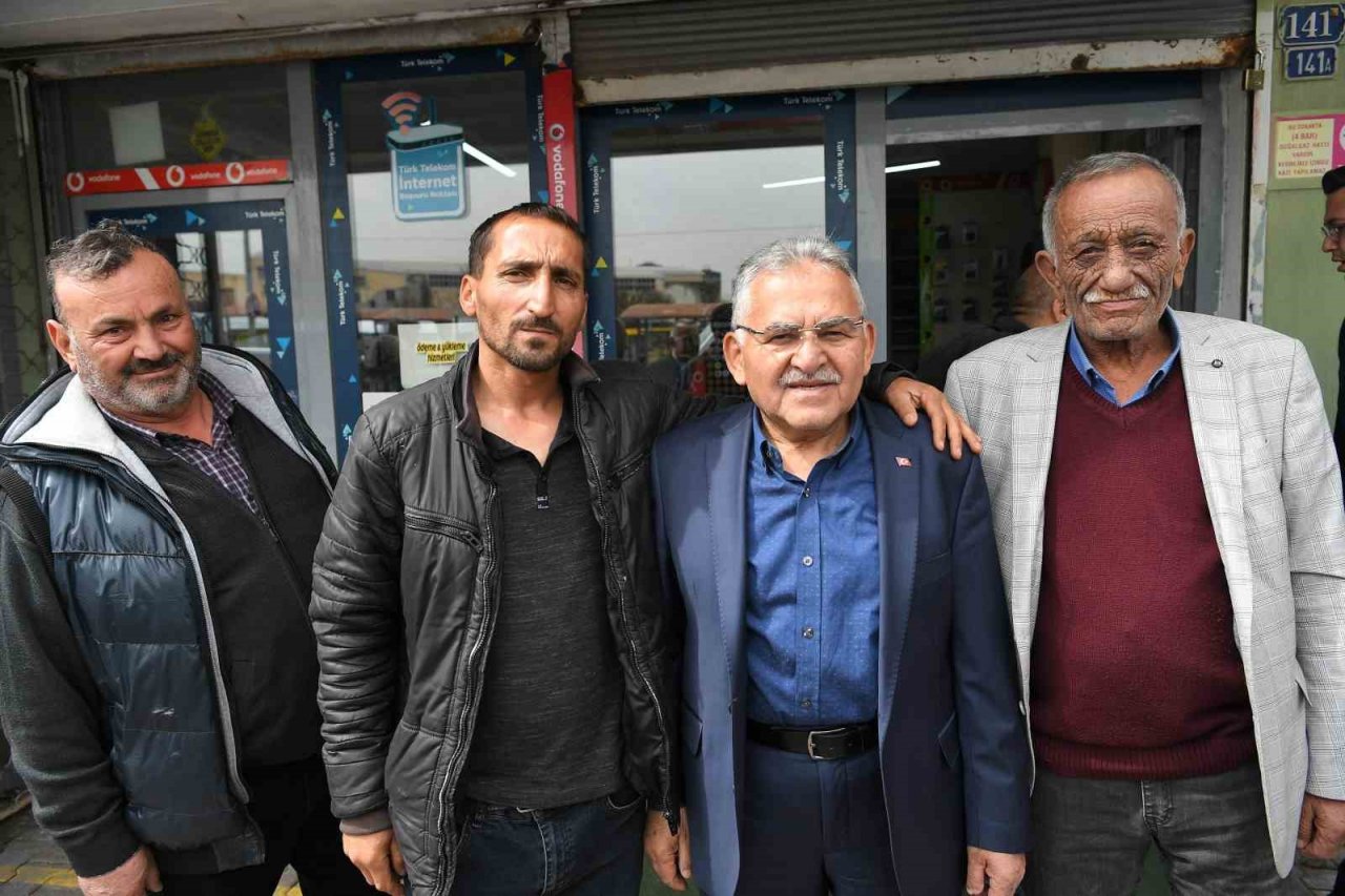 Başkan Büyükkılıç’tan Doğu Garajı esnafına ziyaret